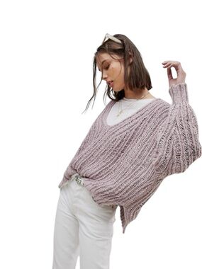 NWT-Free People "Infinite" V-Neck Sweater-Small